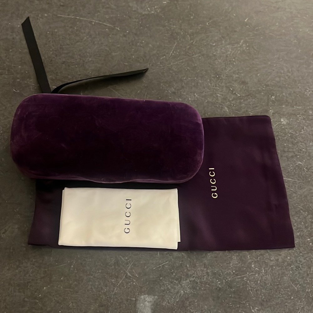 Gucci Velvet Sunglasses Case